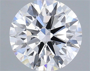 Picture of Lab Grown Diamond 1.19 Carats, Round with Ideal Cut, D Color, VVS2 Clarity and Certified by IGI