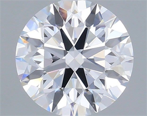 Picture of Lab Grown Diamond 1.10 Carats, Round with Ideal Cut, E Color, VVS2 Clarity and Certified by IGI