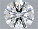 Del inventario de diamantes de laboratorio, 1.32 quilates, Redondo , Color F, claridad VS1 y certificado IGI