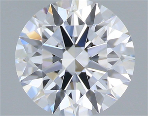 Picture of Lab Grown Diamond 1.02 Carats, Round with Ideal Cut, D Color, VVS1 Clarity and Certified by IGI