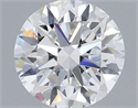 Del inventario de diamantes de laboratorio, 0.74 quilates, Redondo , Color D, claridad VVS2 y certificado IGI
