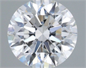 Del inventario de diamantes de laboratorio, 2.04 quilates, Redondo , Color E, claridad FL y certificado IGI