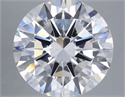 Lab Grown Diamond 5.31 Carats, Round with Excellent Cut, D Color, VVS1 Clarity and Certified by IGI