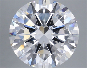 Picture of Lab Grown Diamond 5.31 Carats, Round with Excellent Cut, D Color, VVS1 Clarity and Certified by IGI