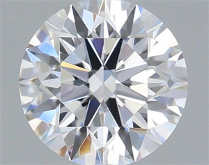 Picture of Lab Grown Diamond 0.83 Carats, Round with Excellent Cut, D Color, VVS2 Clarity and Certified by IGI