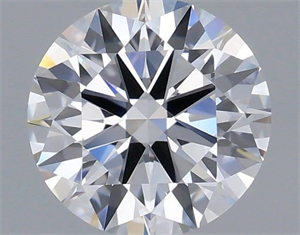 Picture of Lab Grown Diamond 0.91 Carats, Round with Ideal Cut, F Color, VVS2 Clarity and Certified by IGI