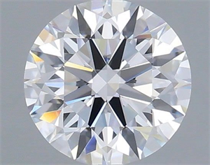 Picture of Lab Grown Diamond 1.02 Carats, Round with Ideal Cut, D Color, VVS1 Clarity and Certified by IGI