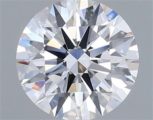 Picture of Lab Grown Diamond 1.05 Carats, Round with Ideal Cut, D Color, VVS1 Clarity and Certified by IGI