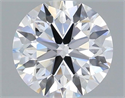 Del inventario de diamantes de laboratorio, 1.06 quilates, Redondo , Color D, claridad VVS1 y certificado IGI