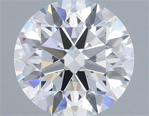 Picture of Lab Grown Diamond 1.06 Carats, Round with Ideal Cut, D Color, VVS1 Clarity and Certified by IGI