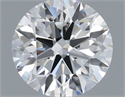 Del inventario de diamantes de laboratorio, 1.25 quilates, Redondo , Color E, claridad VVS2 y certificado IGI