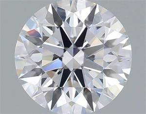 Picture of Lab Grown Diamond 1.10 Carats, Round with Ideal Cut, D Color, VVS2 Clarity and Certified by IGI