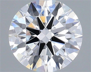 Picture of Lab Grown Diamond 1.18 Carats, Round with Ideal Cut, D Color, VVS2 Clarity and Certified by IGI