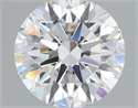 Del inventario de diamantes de laboratorio, 1.04 quilates, Redondo , Color F, claridad VVS2 y certificado IGI