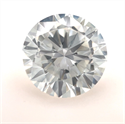 Natural Diamond 2.72 Carats, Round with Excellent Cut, H Color, SI1 Clarity and Certified by GIA