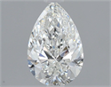 Natural Diamond 0.90 Carats, Pear with  Cut, G Color, VS1 Clarity and Certified by GIA
