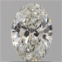 Diamante Natural 0.80 quilates, Ovalado , Color H, claridad SI1 y certificado GIA