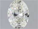 Diamante Natural 0.70 quilates, Ovalado , Color J, claridad SI1 y certificado GIA