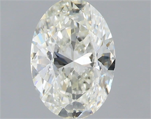 Foto Diamante Natural 0.70 quilates, Ovalado , Color J, claridad SI1 y certificado GIA de