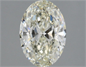 Natural Diamond 1.70 Carats, Oval with  Cut, I Color, IF Clarity and Certified by IGI