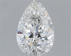 Foto Diamante Natural 0.74 quilates, De pera , Color F, claridad SI2 y certificado GIA de