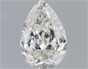 Diamante Natural 0.70 quilates, De pera , Color J, claridad SI1 y certificado GIA