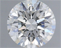 Diamante Natural 0.51 quilates, Redondo , Color F, claridad VS2 y certificado IGI