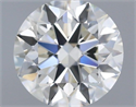 Diamante Natural 0.52 quilates, Redondo , Color H, claridad IF y certificado IGI