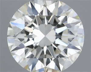 Picture of Natural Diamond 0.40 Carats, Round with Excellent Cut, I Color, IF Clarity and Certified by IGI