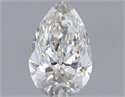 Natural Diamond 0.50 Carats, Pear with  Cut, G Color, VS1 Clarity and Certified by IGI