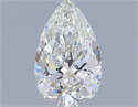 Diamante Natural 0.62 quilates, De pera , Color I, claridad VVS1 y certificado GIA