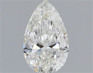 Picture of Natural Diamond 0.70 Carats, Pear with  Cut, I Color, IF Clarity and Certified by GIA