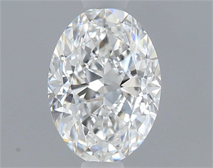 Picture of Natural Diamond 0.50 Carats, Oval with  Cut, E Color, VVS2 Clarity and Certified by GIA