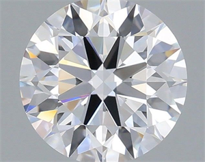 Picture of Lab Grown Diamond 1.02 Carats, Round with Ideal Cut, D Color, VVS1 Clarity and Certified by IGI