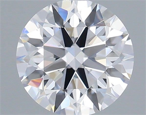Picture of Lab Grown Diamond 1.25 Carats, Round with Ideal Cut, D Color, VVS1 Clarity and Certified by IGI