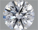 Lab Grown Diamond 1.05 Carats, Round with Ideal Cut, E Color, IF Clarity and Certified by IGI