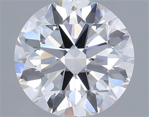 Picture of Natural Diamond 0.70 Carats, Round with Excellent Cut, D Color, VVS1 Clarity and Certified by IGI