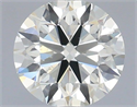 Diamante Natural 0.60 quilates, Redondo , Color J, claridad VS2 y certificado IGI