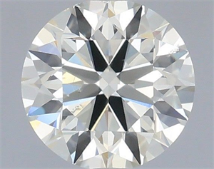 Foto Diamante Natural 0.60 quilates, Redondo , Color J, claridad VS2 y certificado IGI de