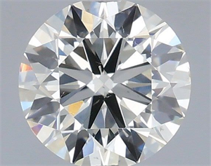 Foto Diamante Natural 0.60 quilates, Redondo , Color I, claridad SI1 y certificado IGI de