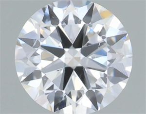 Picture of Natural Diamond 0.40 Carats, Round with Excellent Cut, E Color, SI1 Clarity and Certified by IGI