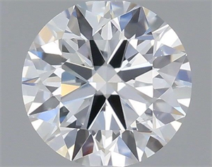 Picture of Natural Diamond 0.40 Carats, Round with Excellent Cut, F Color, SI1 Clarity and Certified by IGI