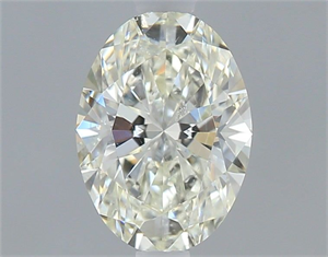 Picture of Natural Diamond 0.76 Carats, Oval with  Cut, L Color, I1 Clarity and Certified by GIA