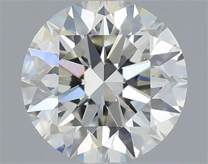Picture of Natural Diamond 0.40 Carats, Round with Excellent Cut, H Color, VS2 Clarity and Certified by IGI