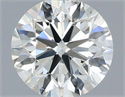 Diamante Natural 0.40 quilates, Redondo , Color H, claridad SI1 y certificado IGI