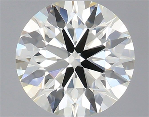 Foto Diamante Natural 0.42 quilates, Redondo , Color J, claridad VVS2 y certificado IGI de