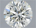 Natural Diamond 0.40 Carats, Round with Excellent Cut, I Color, SI2 Clarity and Certified by IGI