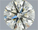 Natural Diamond 0.40 Carats, Round with Excellent Cut, M Color, SI1 Clarity and Certified by IGI