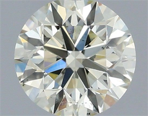 Picture of Natural Diamond 0.40 Carats, Round with Excellent Cut, M Color, SI1 Clarity and Certified by IGI
