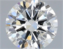 Natural Diamond 0.50 Carats, Round with Very Good Cut, G Color, SI1 Clarity and Certified by IGI